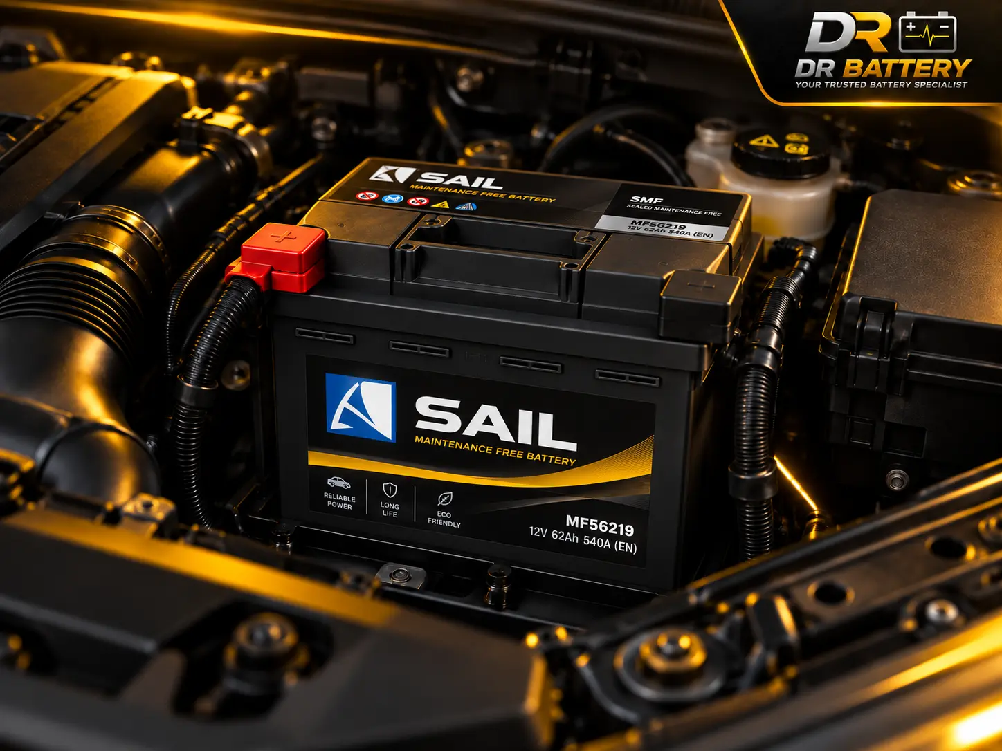 SAIL automotive replacement battery